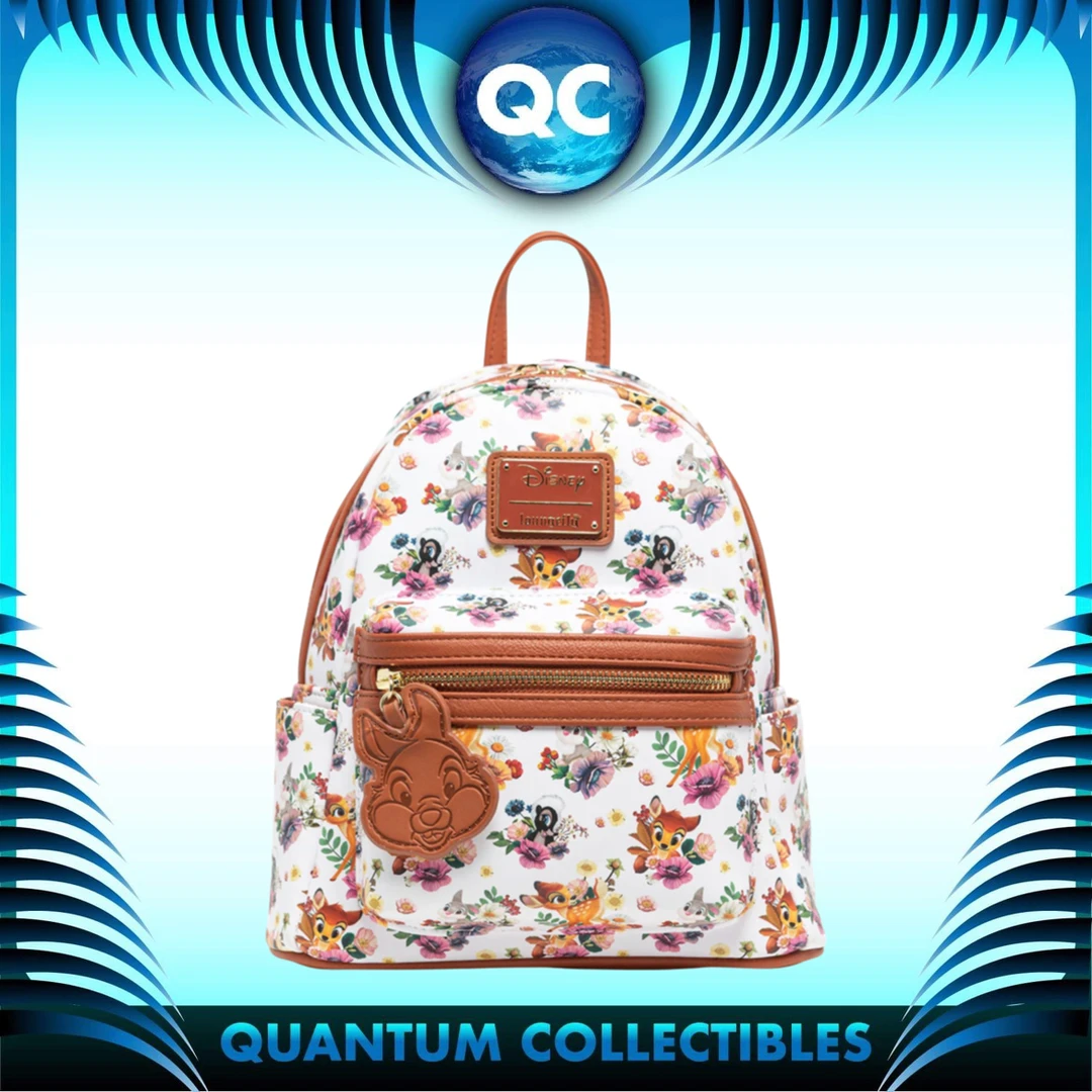Quantum Collectibles Loungefly Disney Bambi And Friends Floral AOP US Exclusive Mini Backpack 3 Quantum Collectibles Loungefly Disney Bambi And Friends Floral AOP US Exclusive Mini Backpack