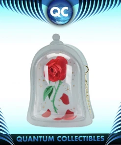 Quantum Collectibles Loungefly X Stitch Shoppe Beauty And The Beast Enchanted Rose Crossbody Preorder