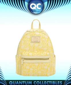 Quantum Collectibles Loungefly Winnie The Pooh Bear All Over Embossed Mini Backpack Preorder