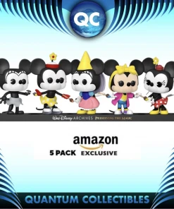 Quantum Collectibles Funko Pop! Minnie Mouse 5 Pack Amazon Preorder Funko Pop! Vinyls