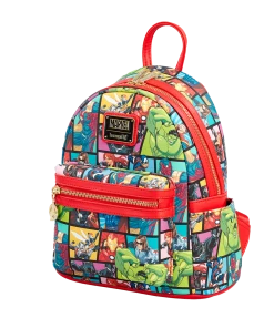 Quantum Collectibles Loungefly Marvel Avengers Comic AOP Mini Backpack Preorder