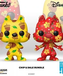 Quantum Collectibles Funko Pop! Disney Treasures Of The Vault Chip And Dale Bundle Of 2 Amazon Exclusive Preorder Funko Pop! Vinyls
