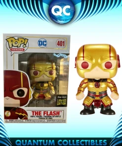 Quantum Collectibles Funko Pop! DC Imperial Reverse Flash Metallic China Exclusive Preorder Funko Pop! Vinyls