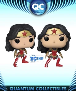 Quantum Collectibles Funko Pop! Diamond Wonder Woman DC Shop Exclusive Preorder Funko Pop! Vinyls