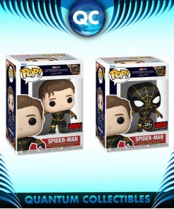 Quantum Collectibles Funko POP! Spider-Man No Way Home AAA Anime Exclusive (Common And Chase Bundle) Preorder