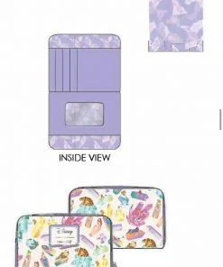 Quantum Collectibles Loungefly Disney - Crystal Sidekicks Zip Purse Pre-Order