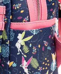 Quantum Collectibles Loungefly Tinkerbell AOP Pink Colourway Mini Backpack Preorder