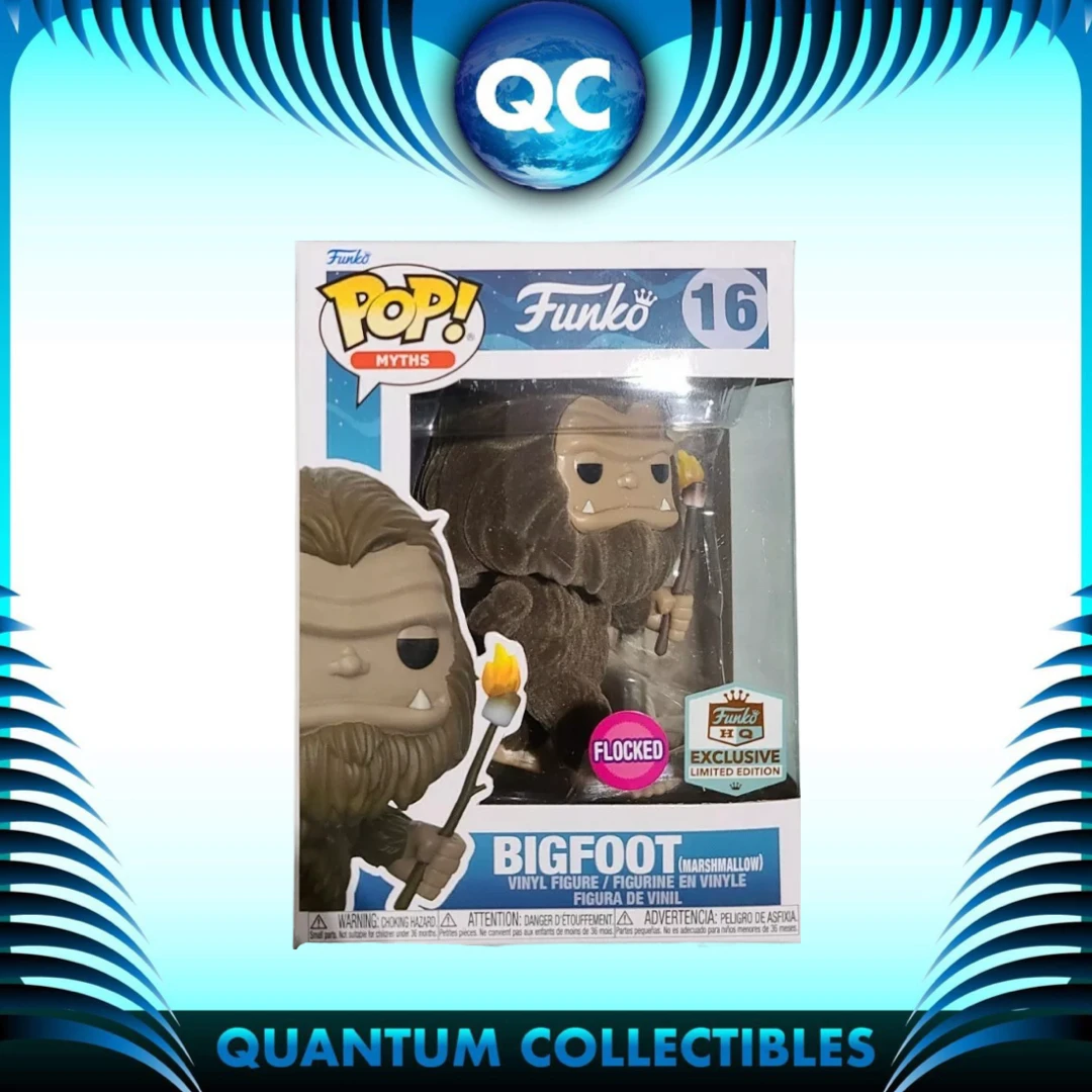 Quantum Collectibles Funko Pop! Vinyls Funko Pop! Flocked Bigfoot With Marshmallow Funko HQ Exclusive Preorder 3 Quantum Collectibles Funko Pop! Vinyls Funko Pop! Flocked Bigfoot With Marshmallow Funko HQ Exclusive Preorder