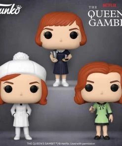 Quantum Collectibles Funko Pop! The Queen’s Gambit - Beth Harman Bundle Of 3 Preorder