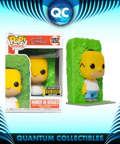 Quantum Collectibles Funko Pop! The Simpsons Homer In Hedge Meme Moment Entertainment Earth Exclusive Pre-Order Funko Pop! Vinyls