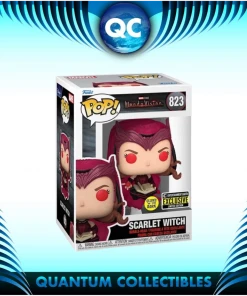 Quantum Collectibles Funko Pop! Wandavision - Scarlet Witch GITD Entertainment Earth Exclusive Pre-Order