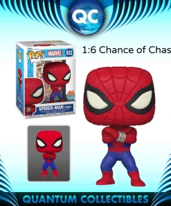 Quantum Collectibles Funko Pop! Marvel Spider Man (Japan) 1:6 Chance Of Chase PX Exclusive Preorder Funko Pop! Vinyls