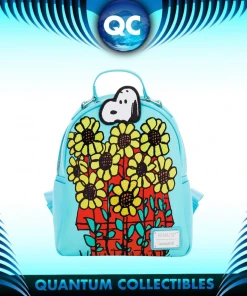 Quantum Collectibles Loungefly Peanuts Snoopy Floral Mini Backpack Preorder