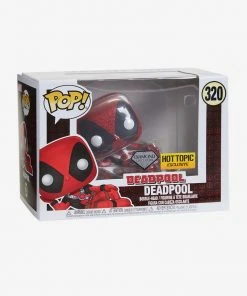 Quantum Collectibles USA Exclusive Stickered Pop Vinyls Funko Pop! Marvel Deadpool Diamond Hot Topic Exclusive Pre-Order