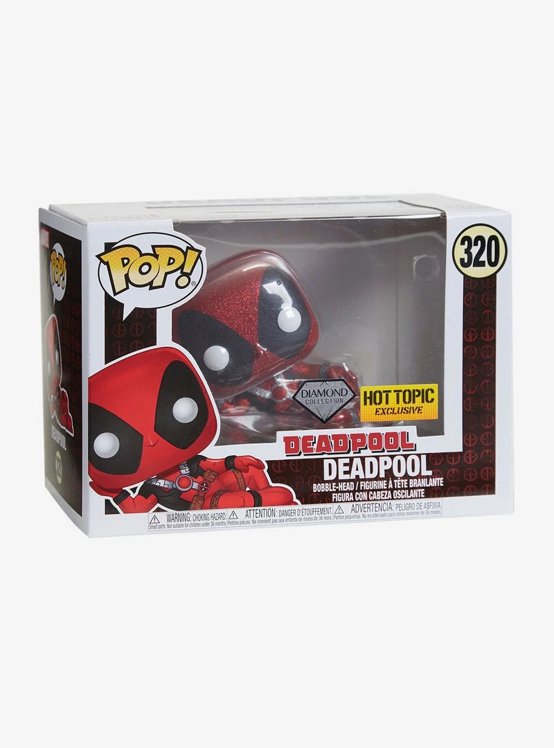 Quantum Collectibles USA Exclusive Stickered Pop Vinyls Funko Pop! Marvel Deadpool Diamond Hot Topic Exclusive Pre-Order 3 Quantum Collectibles USA Exclusive Stickered Pop Vinyls Funko Pop! Marvel Deadpool Diamond Hot Topic Exclusive Pre-Order