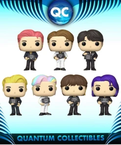 Quantum Collectibles Funko Pop! BTS Butter Bundle Of 7 Pre-Order