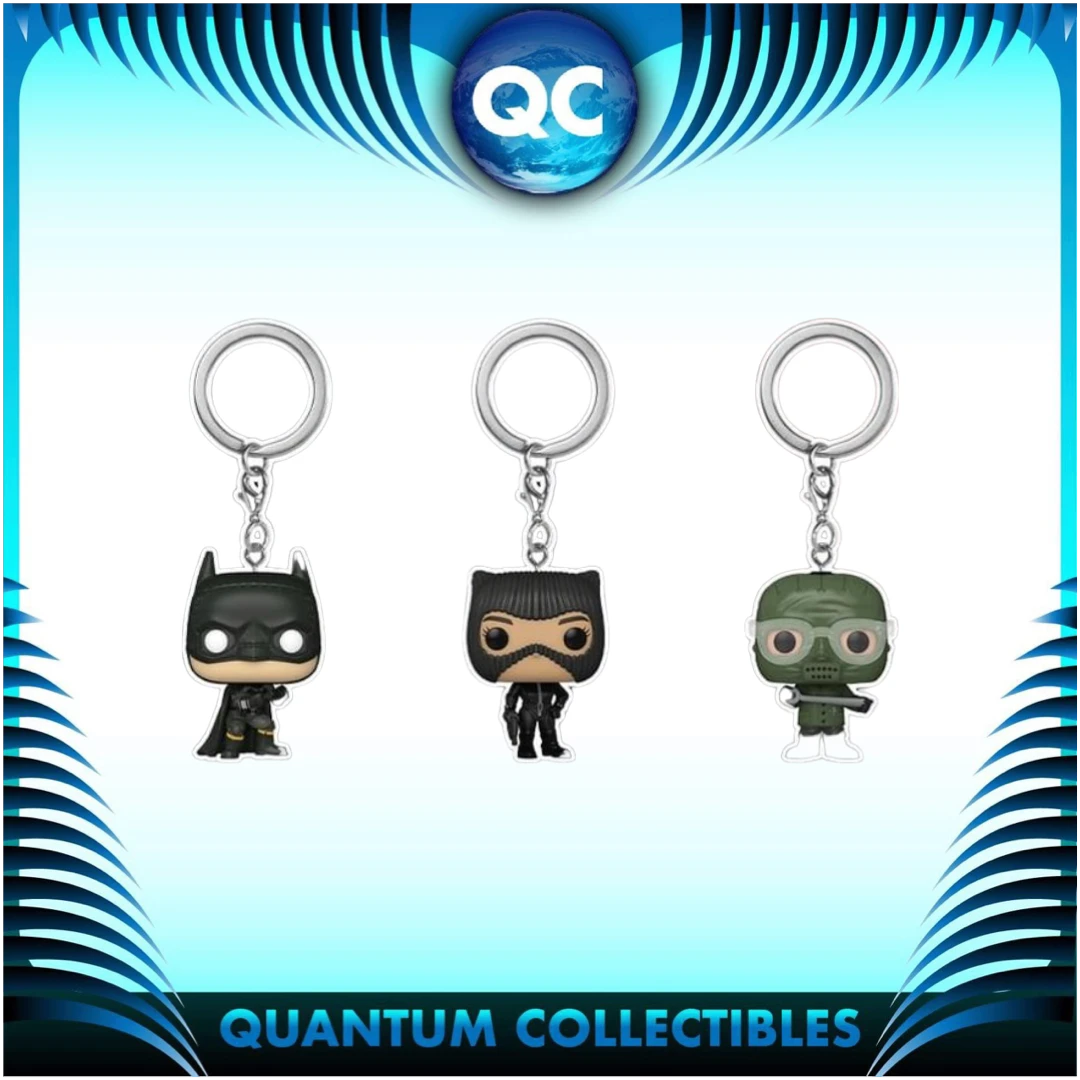 Quantum Collectibles Funko Pop! The Batman Keychain Bundle Preorder Funko Pop! Vinyls 3 Quantum Collectibles Funko Pop! The Batman Keychain Bundle Preorder Funko Pop! Vinyls