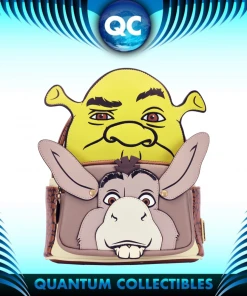 Quantum Collectibles Loungefly Shrek And Donkey Mini Backpack Preorder