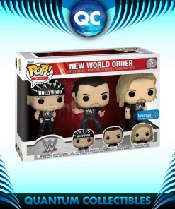 Quantum Collectibles Bundles Funko Fair 22 WWE New World Order 3 Pack Walmart Exclusive Preorder