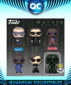 Quantum Collectibles Funko Pop! The Matrix Resurrections Bundle Of 6 Including US Exclusives Preorder