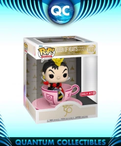 Quantum Collectibles Funko Pop! Disneyworld 50th Anniversary - Queen Of Hearts In Teacup Target Exclusive Pre-Order Funko Pop! Vinyls