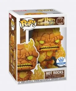 Quantum Collectibles Funko Pop! Marvel Infinity Warps: Hot Rocks Funko Shop Exclusive Preorder