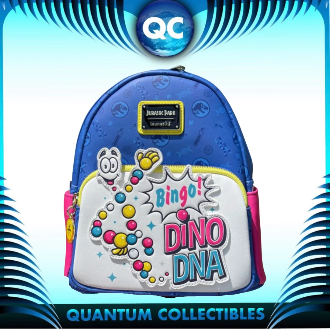 Quantum Collectibles Loungefly Jurassic Park Dino DNA Universal Exclusive Mini Backpack Preorder 3 Quantum Collectibles Loungefly Jurassic Park Dino DNA Universal Exclusive Mini Backpack Preorder