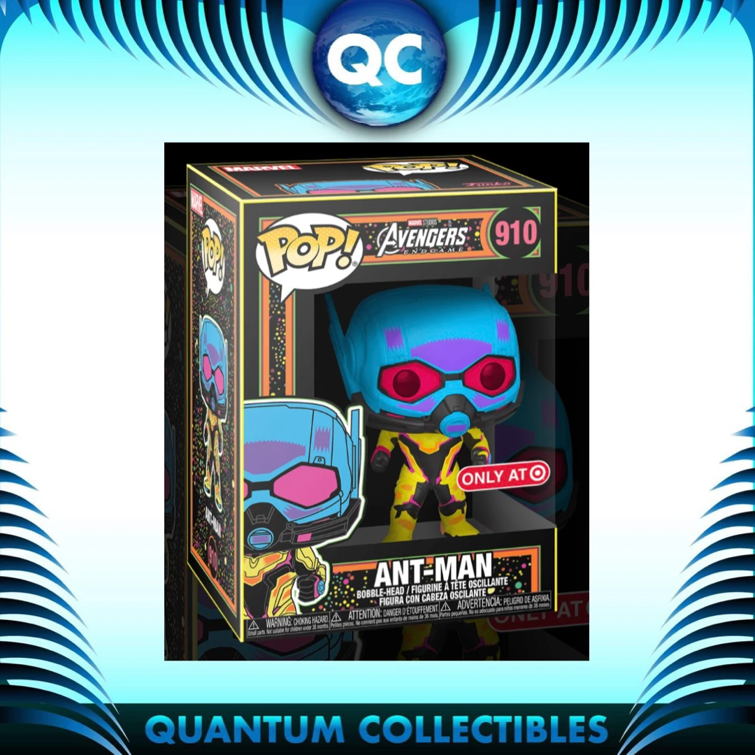 Quantum Collectibles Funko Pop! Marvel Black Light Ant Man Target Exclusive Preorder 3 Quantum Collectibles Funko Pop! Marvel Black Light Ant Man Target Exclusive Preorder