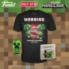 Quantum Collectibles Funko Pop! Minecraft Junior Tee With Pocket Pop Preorder
