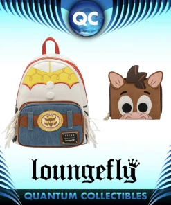 Quantum Collectibles Loungefly Exclusive Toy Story Jessie Mini Backpack And Bullseye Wallet Set