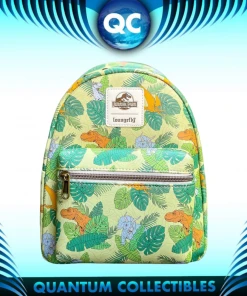 Quantum Collectibles Loungefly Jurassic Park AOP Mini Backpack Preorder