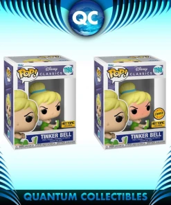 Quantum Collectibles Funko Pop! Disney Tinkerbell Hot Topic Exclusive (Common And Chase Bundle) Pre-Order Funko Pop! Vinyls