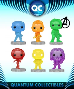 Quantum Collectibles Funko Pop! Vinyls Funko Pop! Marvel Avengers Rainbow Art Series Bundle Of 6 Preorder