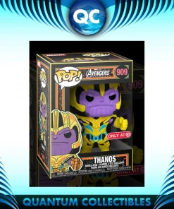 Quantum Collectibles Funko Pop! Marvel Black Light Thanos Target Exclusive Preorder Funko Pop! Vinyls