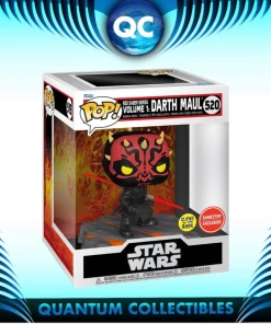 Quantum Collectibles Funko Pop! Star Wars Red Saber Series Darth Maul Game Stop Exclusive Preorder
