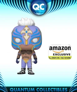 Quantum Collectibles Funko POP! WWE Rey Mysterio GITD Amazon Exclusive Preorder
