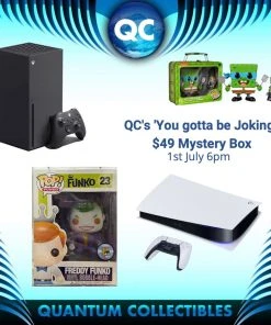 Quantum Collectibles Quantum's Grail Quest "You Gotta Be Joking" Mystery Box - July 2022 (please Read Item Description Before Purchasing) Funko Pop! Vinyls