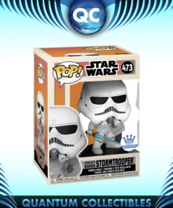 Quantum Collectibles Funko Pop! Concept Stormtrooper With Shield And Lightsaber Funko Shop Exclusive Pre-Order Funko Pop! Vinyls