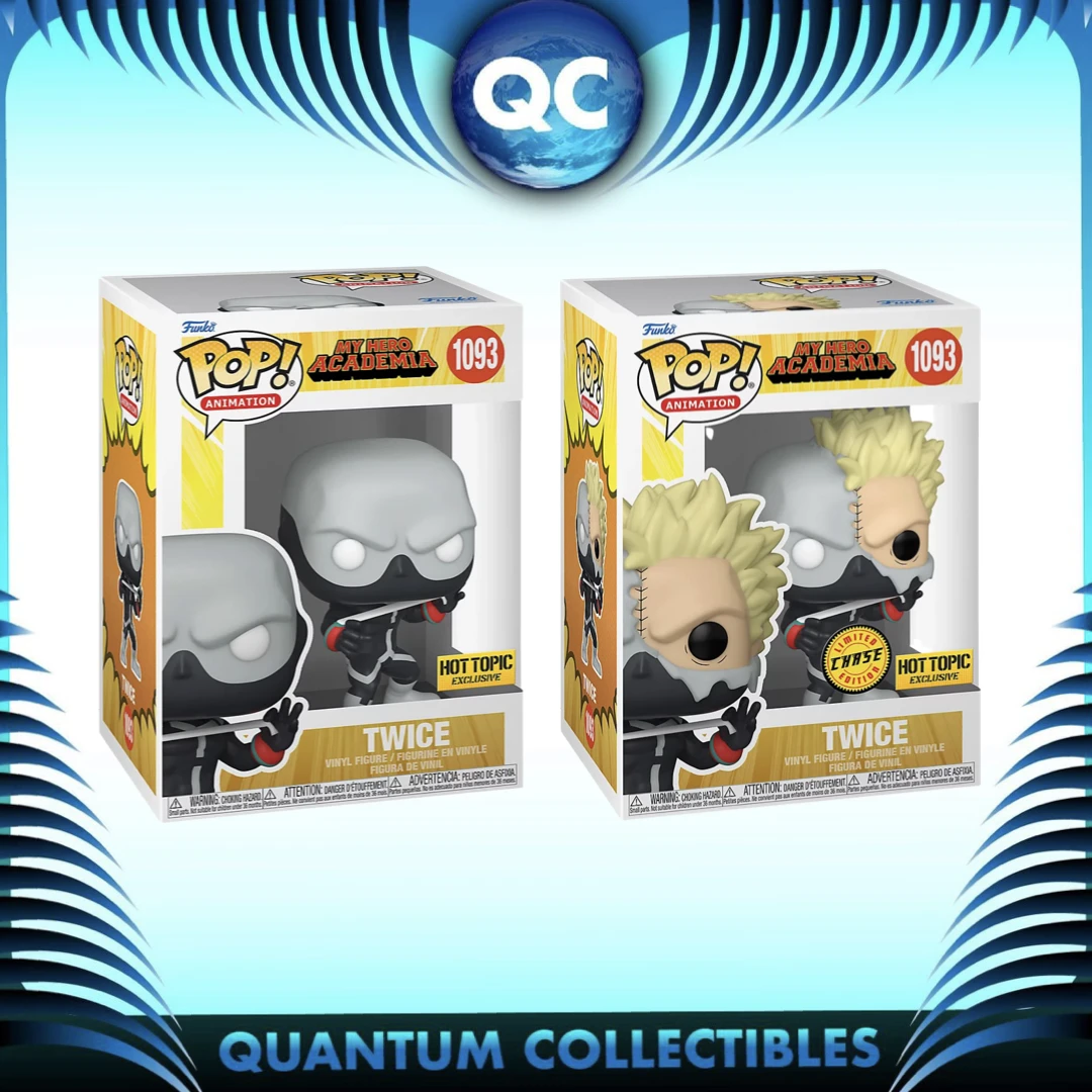 Quantum Collectibles Funko Pop! Vinyls Funko Pop! My Hero Academia Twice Hot Topic Chase Bundle Preorder 3 Quantum Collectibles Funko Pop! Vinyls Funko Pop! My Hero Academia Twice Hot Topic Chase Bundle Preorder