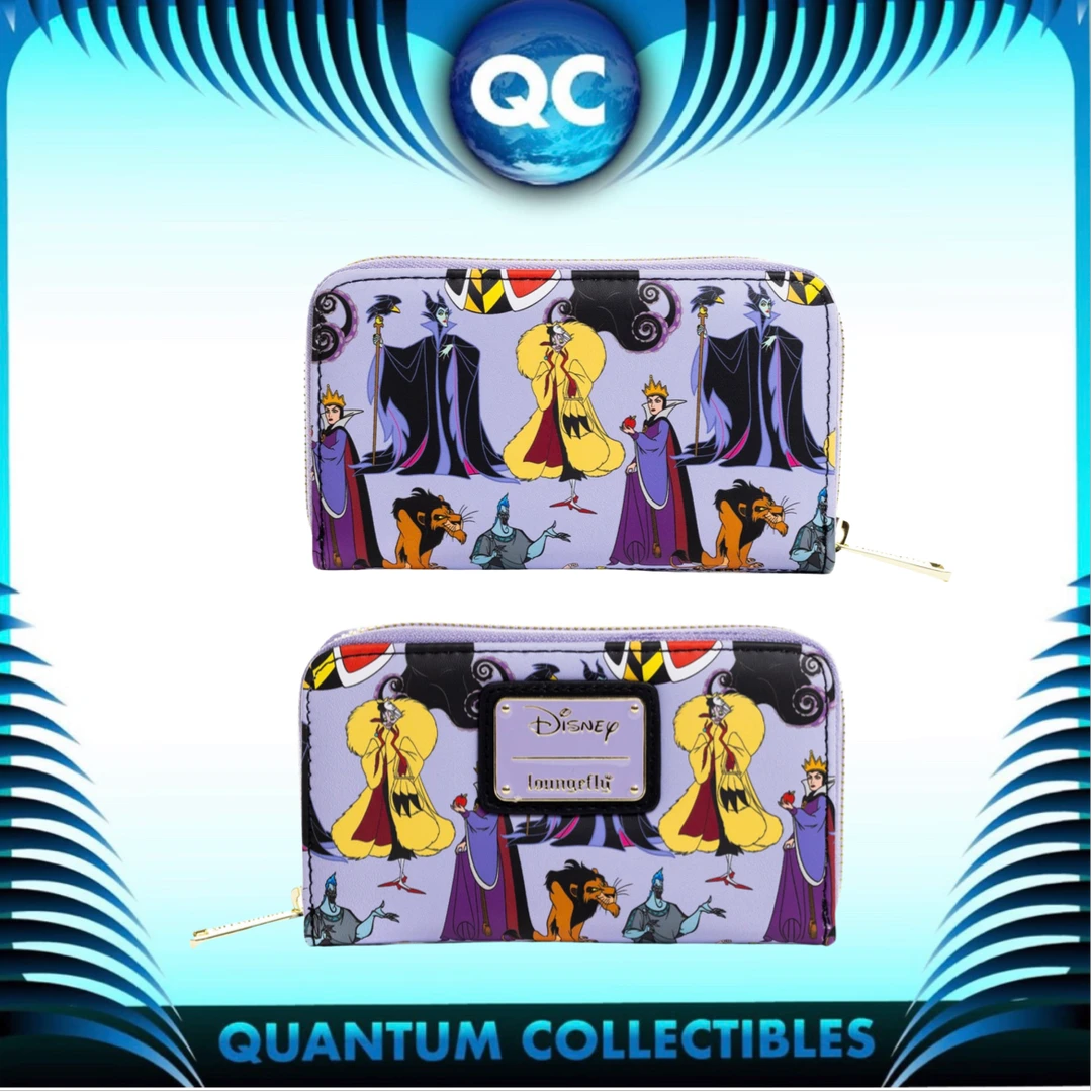 Quantum Collectibles Loungefly Villains AOP US Exclusive Wallet Preorder 3 Quantum Collectibles Loungefly Villains AOP US Exclusive Wallet Preorder