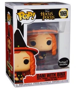 Quantum Collectibles Funko Pop! Hocus Pocus Dani With Binx Spirit Halloween Exclusive Preorder Funko Pop! Vinyls