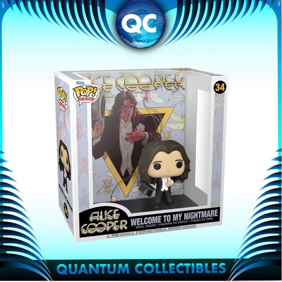 Quantum Collectibles Funko Pop! Vinyls Funko Pop! Album Alice Cooper Welcome To My Nightmare Pre-Order 3 Quantum Collectibles Funko Pop! Vinyls Funko Pop! Album Alice Cooper Welcome To My Nightmare Pre-Order
