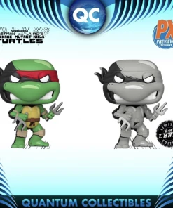 Quantum Collectibles Funko Pop! Vinyls Funko Pop! TMNT Raphael (Common And Chase Bundle) PX Previews Exclusive Preorder
