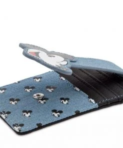 Quantum Collectibles Loungefly Mickey Denim Cardholder Disney Parks Preorder