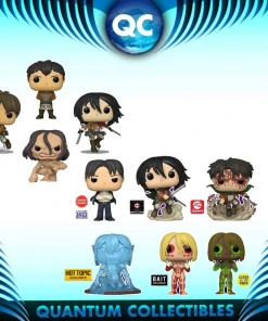 Quantum Collectibles Funko Pop! Attack On Titan Bundle Of 9 Including US Exclusives Preorder