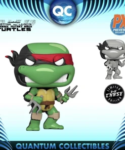 Quantum Collectibles Funko Pop! TMNT Raphael (1:6 Chance Of Chase) PX Previews Exclusive Preorder
