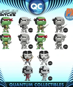 Quantum Collectibles Funko Pop! TMNT Mega Bundle (All Commons And Chases Bundle) PX Previews Exclusive Preorder Funko Pop! Vinyls