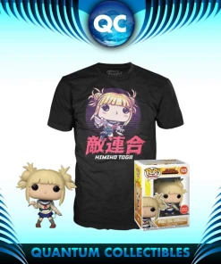 Quantum Collectibles Funko Pop! My Hero Academia Himiko Toga Pop And Tee Bundle GameStop Exclusive Preorder Funko Pop! Vinyls