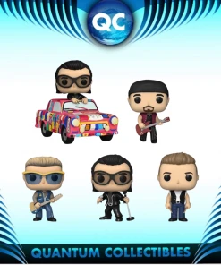 Quantum Collectibles Funko Pop! Vinyls Funko Pop! Rocks U2 Bundle Of 5 Preorder