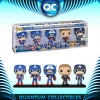 Quantum Collectibles Funko Pop! Vinyls Funko Pop! Captain America 5 Pack Amazon Exclusive Pre-Order